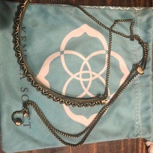 Kendra Scott Antique brass Lucy choker